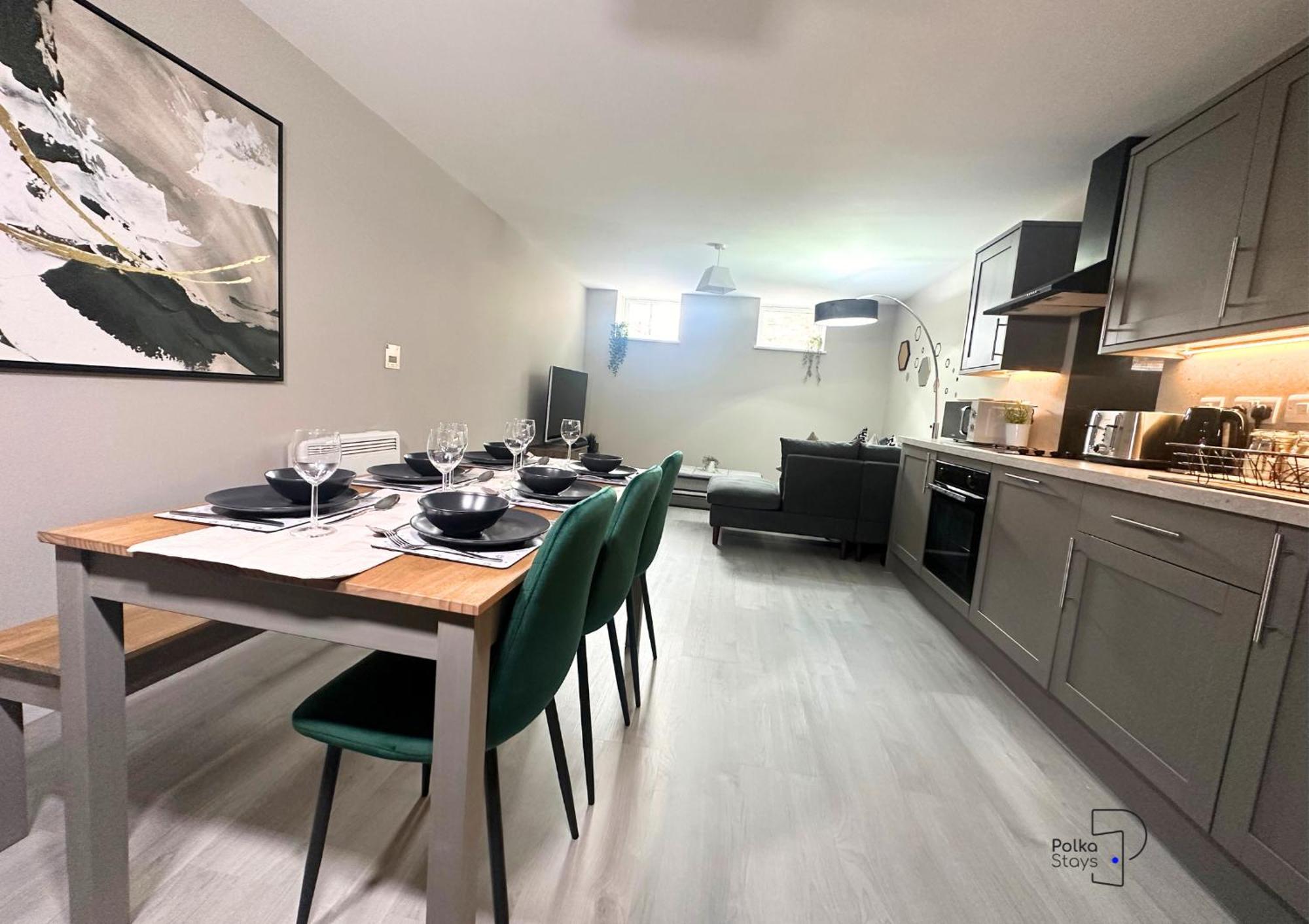 Hanley, Stoke - Modern Spacious Apartments By Polkastays Экстерьер фото